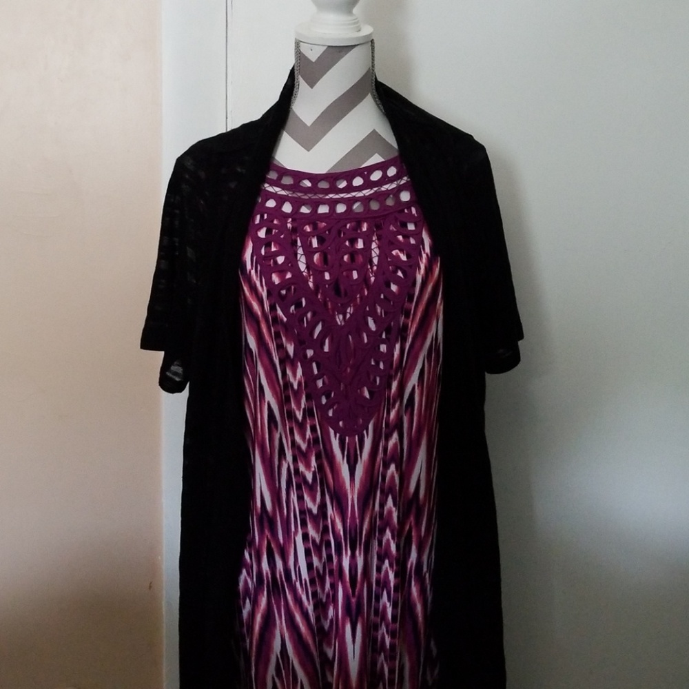 Catherine Tank Dress with Short Sleeve coverup